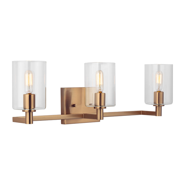 Visual Comfort Studio Fullton 4464203-848 Bath Vanity Light 25 in. wide - Satin Brass