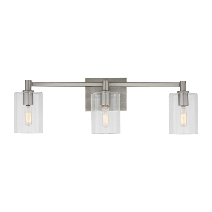Visual Comfort Studio Fullton 4464203-962 Bath Vanity Light 25 in. wide - Brushed Nickel