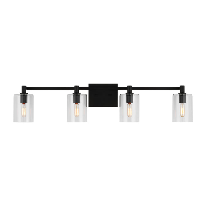 Visual Comfort Studio Fullton 4464204-112 Bath Vanity Light 35 in. wide - Midnight Black