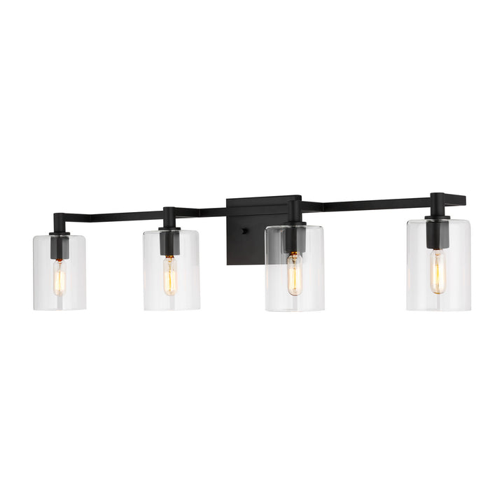Visual Comfort Studio Fullton 4464204-112 Bath Vanity Light 35 in. wide - Midnight Black