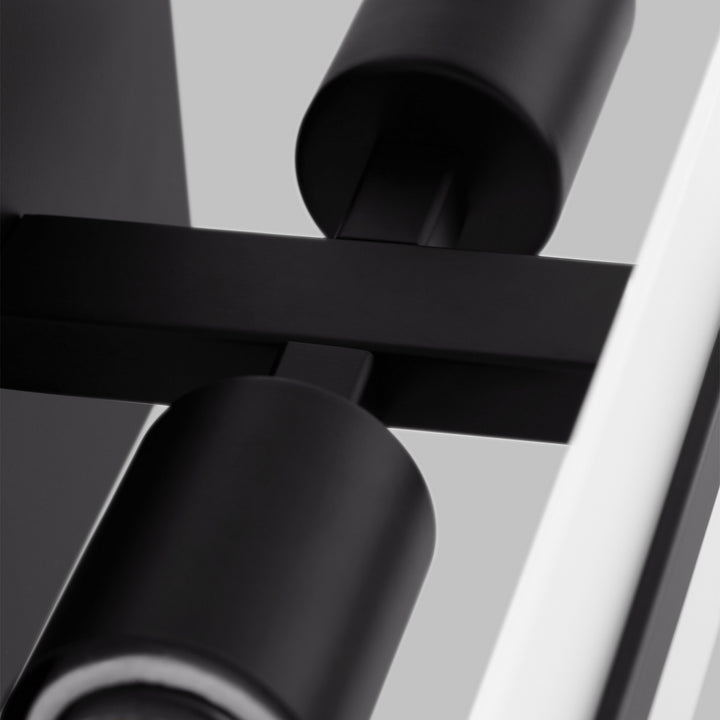 Visual Comfort Studio Dex 4554302-112 Bath Vanity Light 5 in. wide - Midnight Black