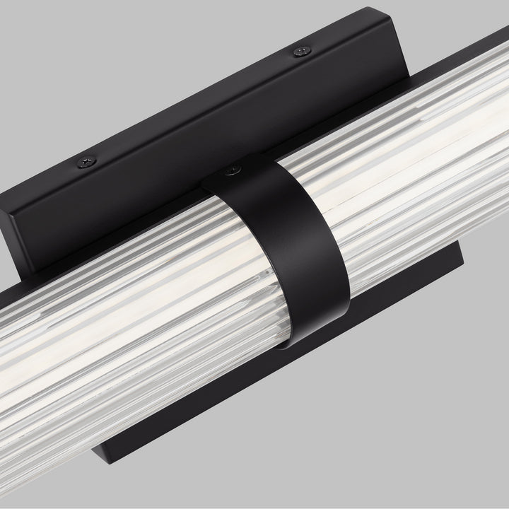 Visual Comfort Studio Syden 4559293S-112 Bath Vanity Light 5 in. wide - Midnight Black