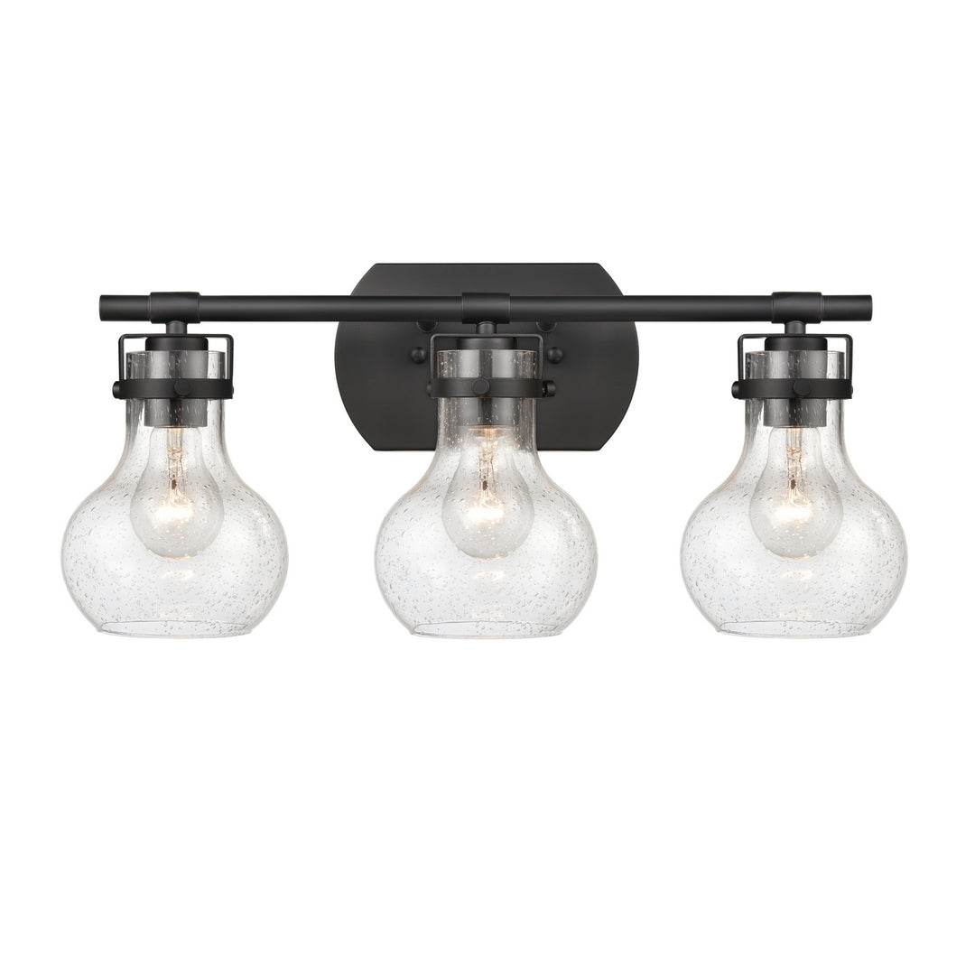 Elk Salamanca 18672/3 Bath Vanity Light 21 in. wide - Matte Black