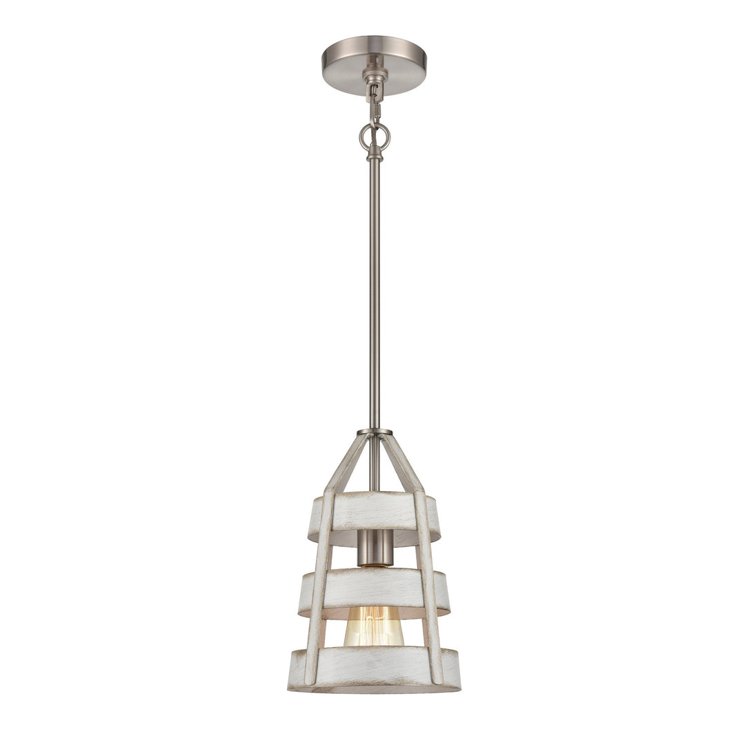 Elk Brigantine 33555/1 Pendant Light - Satin Nickel