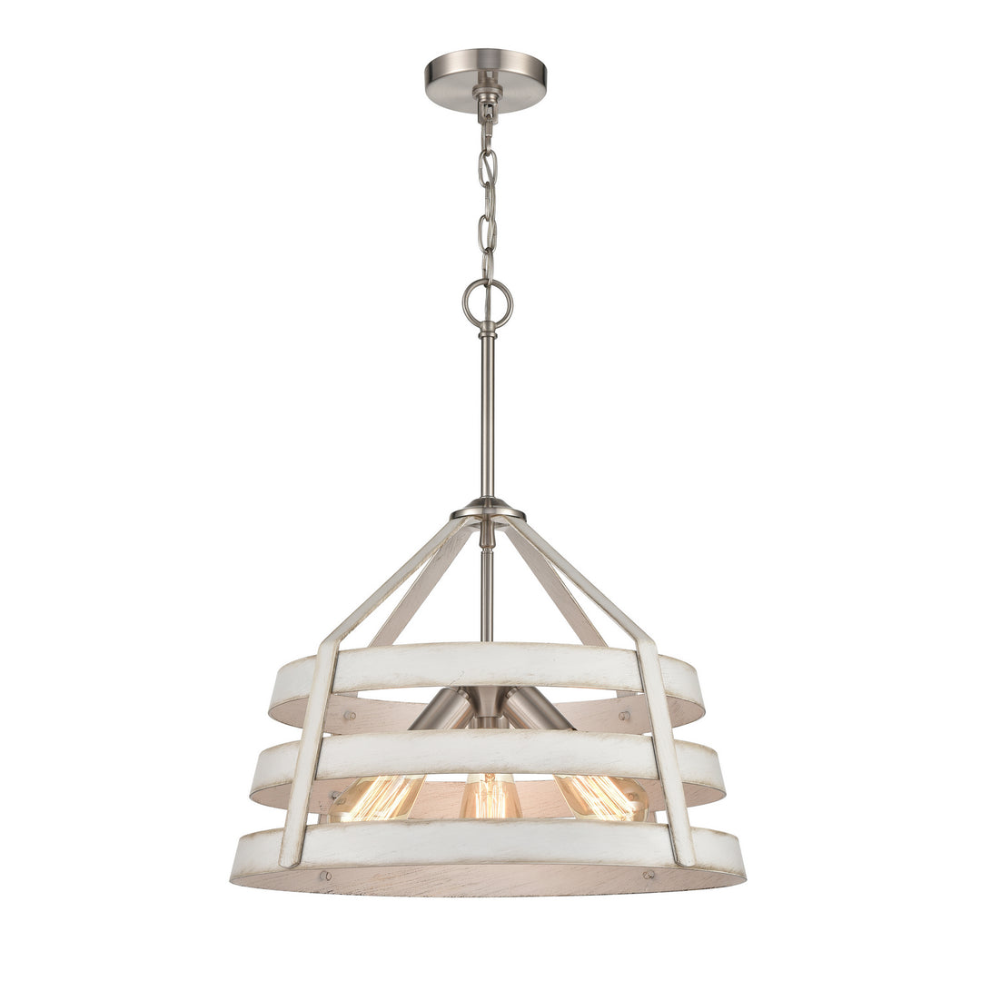 Elk Brigantine 33557/3 Pendant Light - Satin Nickel