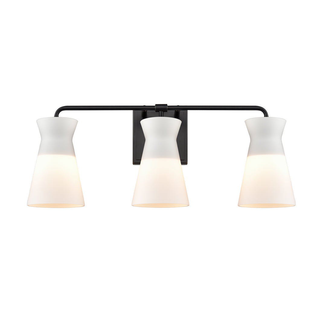 Elk Brookville 47782/3 Bath Vanity Light 22 in. wide - Matte Black