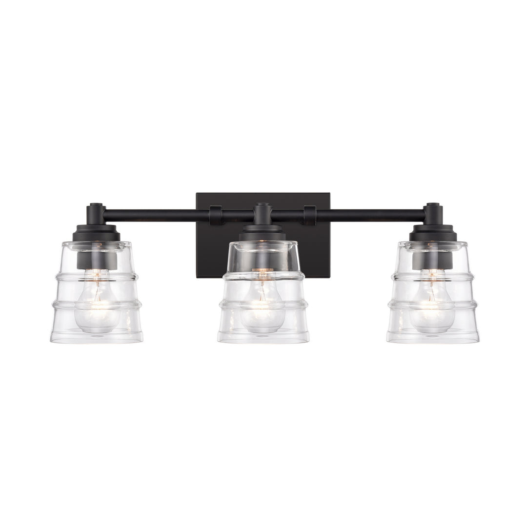 Elk Pulsate 67982/3 Bath Vanity Light 22 in. wide - Matte Black