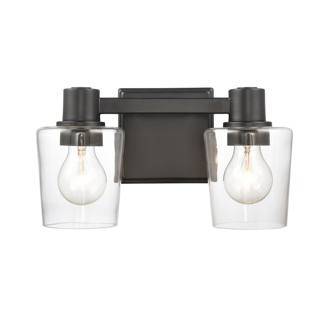 Elk Celia 81641/2 Bath Vanity Light 12 in. wide - Matte Black