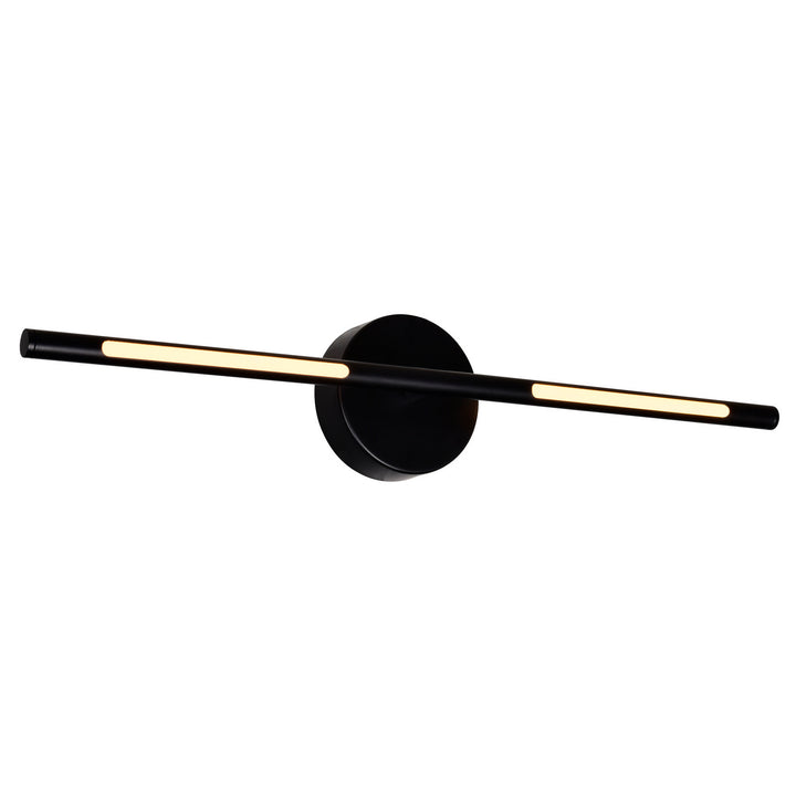 CWI Oskil 1375w24-1-101 Wall Sconce Light - Black