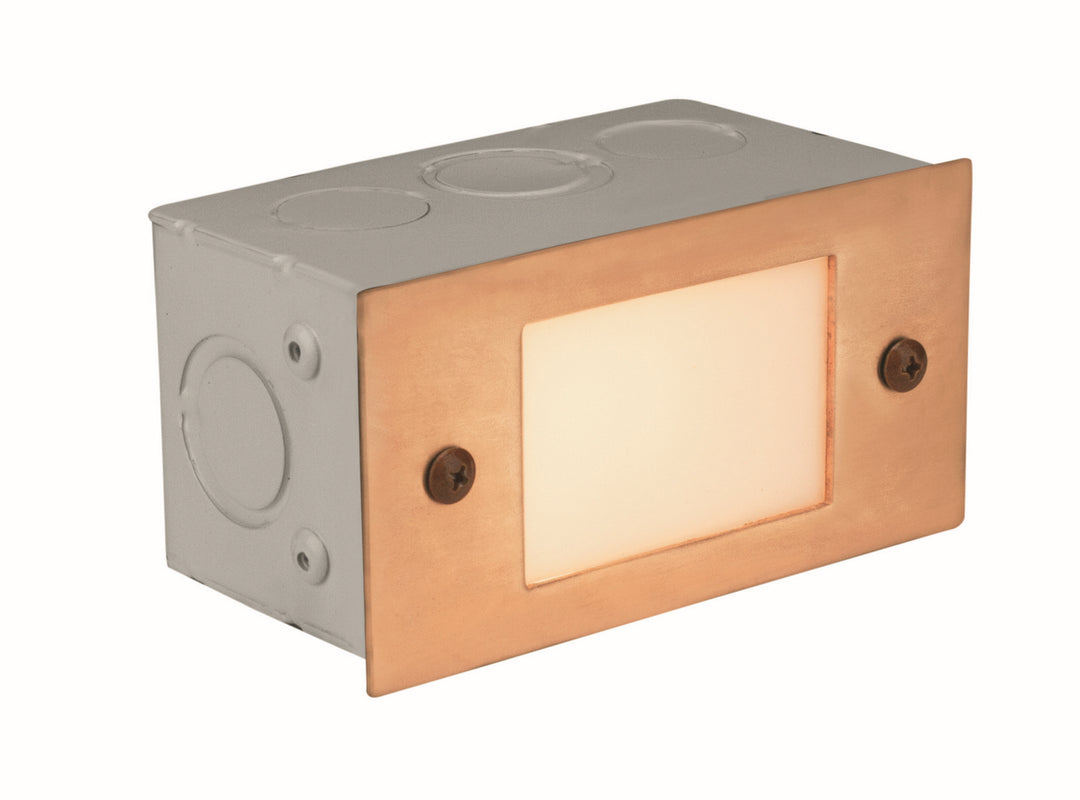 Corona Lighting CL-360C-RC Architectural Step Light Landscape Light Copper/Antique/Verde