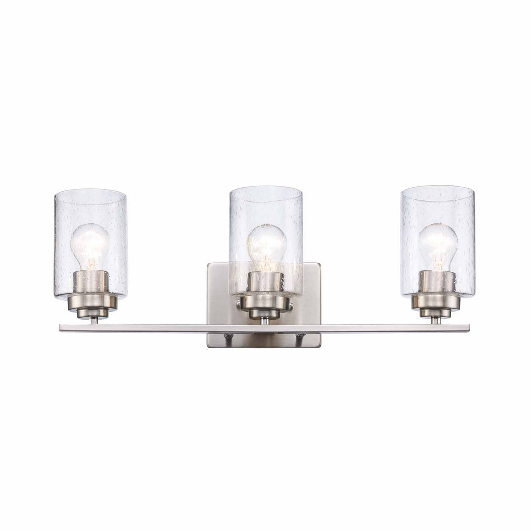 Trans Globe Imports Mod Pod 80523 BN Bath Vanity Light 22 in. wide - Brushed Nickel