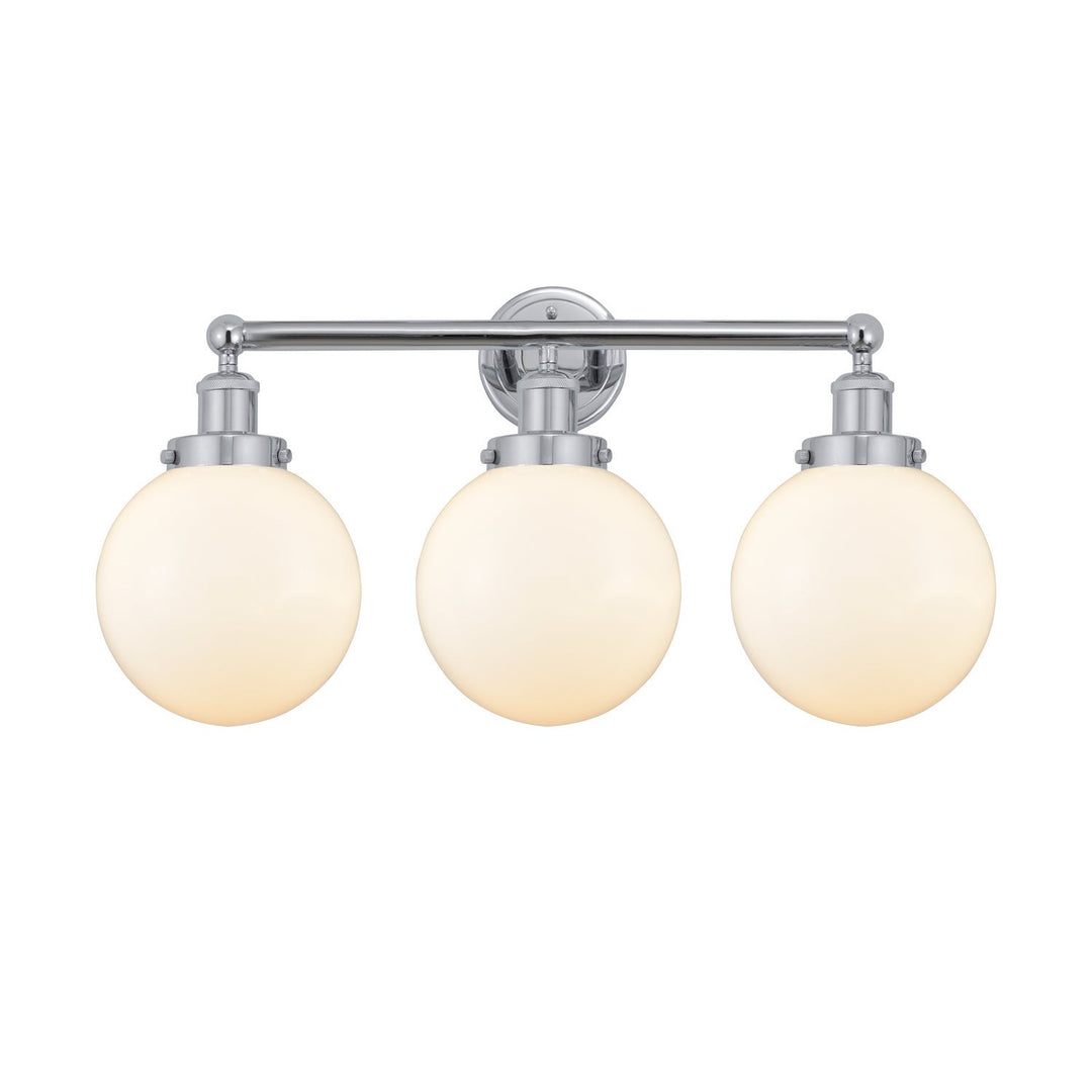 Innovations Edison 616-3W-PC-G201-8 Bath Vanity Light 25 in. wide - Polished Chrome