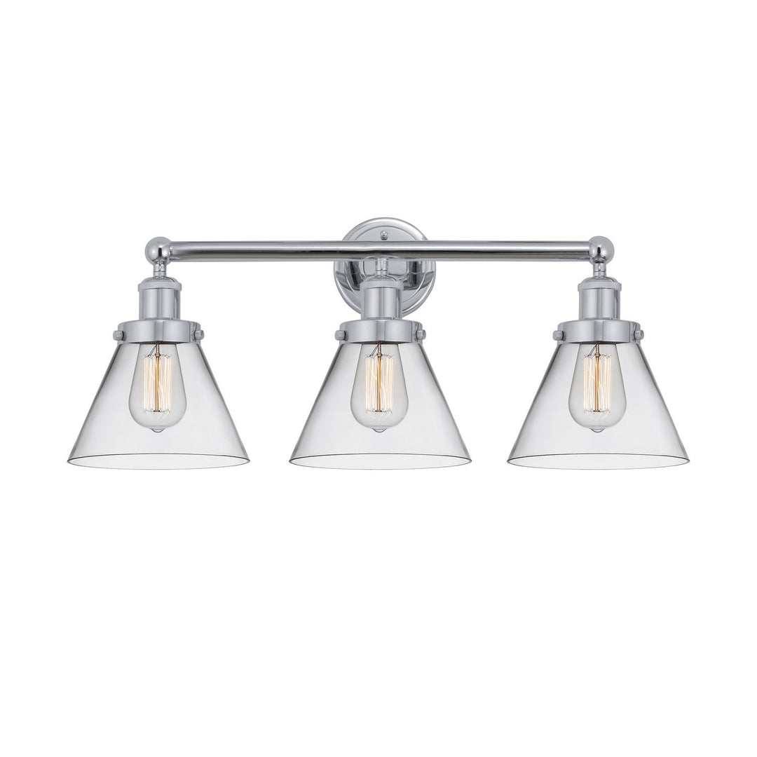 Innovations Edison 616-3W-PC-G42 Bath Vanity Light 26 in. wide - Polished Chrome