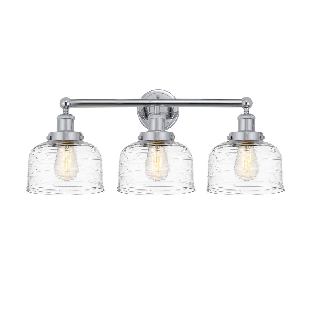 Innovations Edison 616-3W-PC-G713 Bath Vanity Light 25 in. wide - Polished Chrome