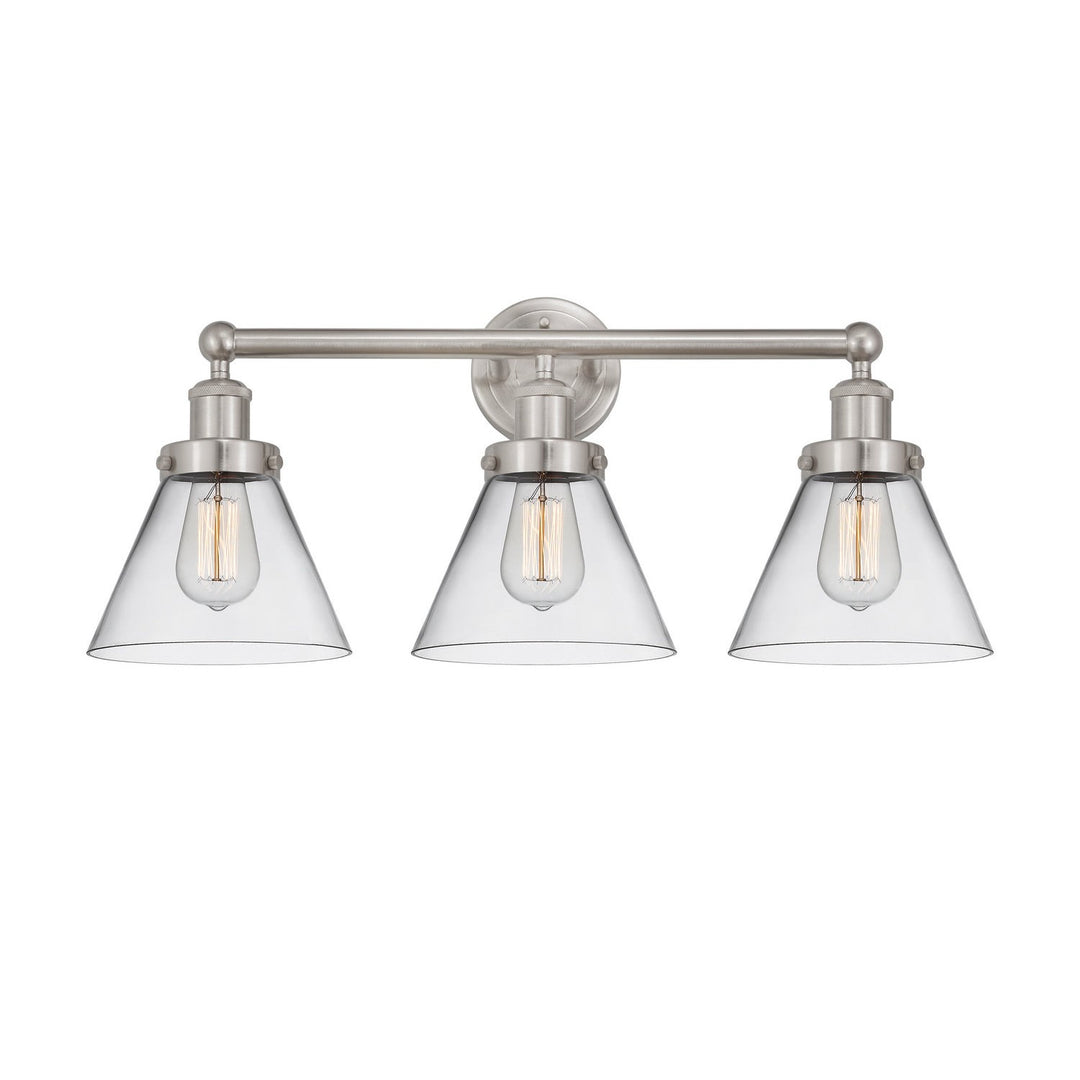 Innovations Edison 616-3W-SN-G42 Bath Vanity Light 26 in. wide - Brushed Satin Nickel
