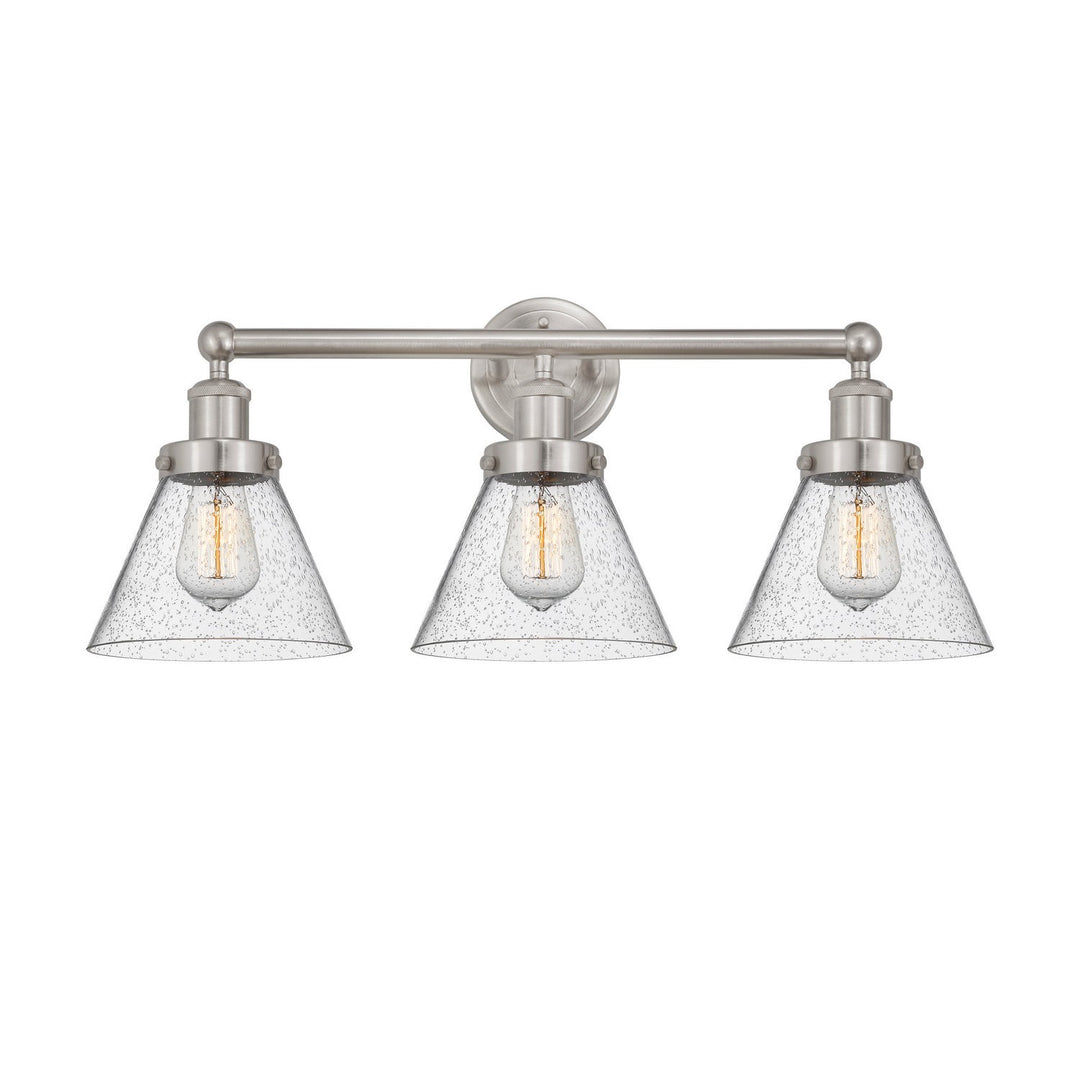 Innovations Edison 616-3W-SN-G44 Bath Vanity Light 25 in. wide - Brushed Satin Nickel