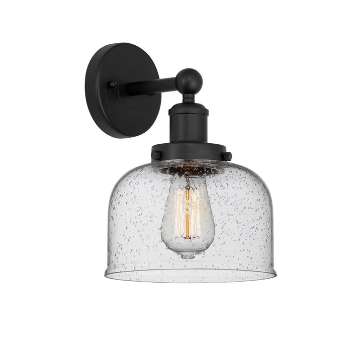 Innovations Edison 616-1W-BK-G74 Wall Sconce Light - Matte Black