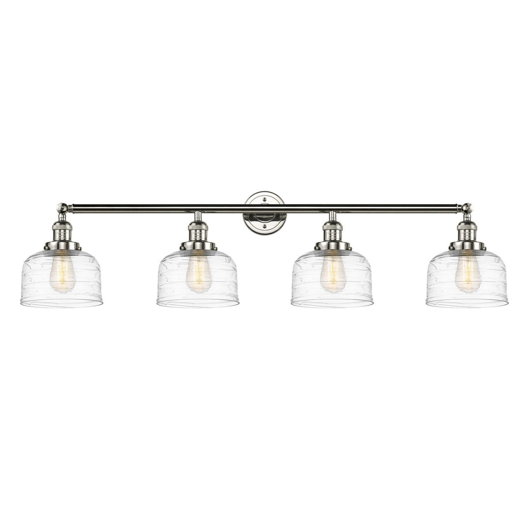 Innovations Franklin Restoration 215-PN-G713 Bath Vanity Light 44 in. wide - Polished Nickel
