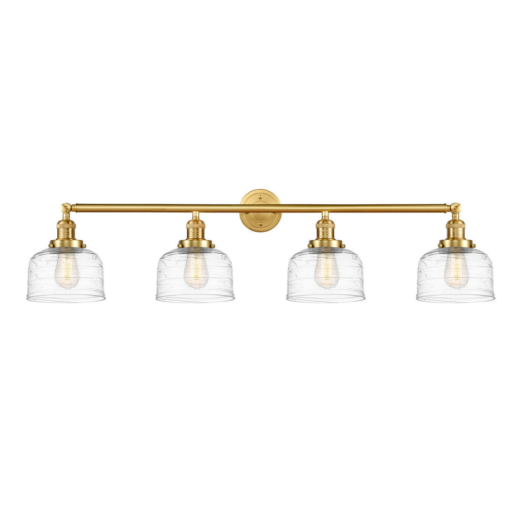 Innovations Franklin Restoration 215-SG-G713-LED Bath Vanity Light 44 in. wide - Satin Gold