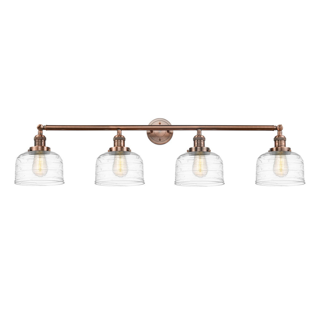 Innovations Franklin Restoration 215-AC-G713-LED Bath Vanity Light 44 in. wide - Antique Copper