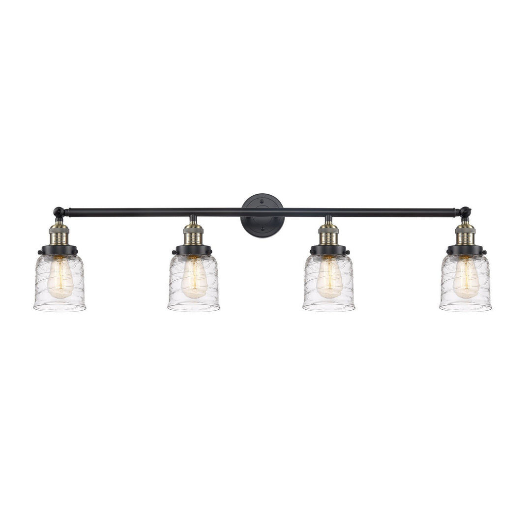 Innovations Franklin Restoration 215-BAB-G513-LED Bath Vanity Light 42 in. wide - Black Antique Brass