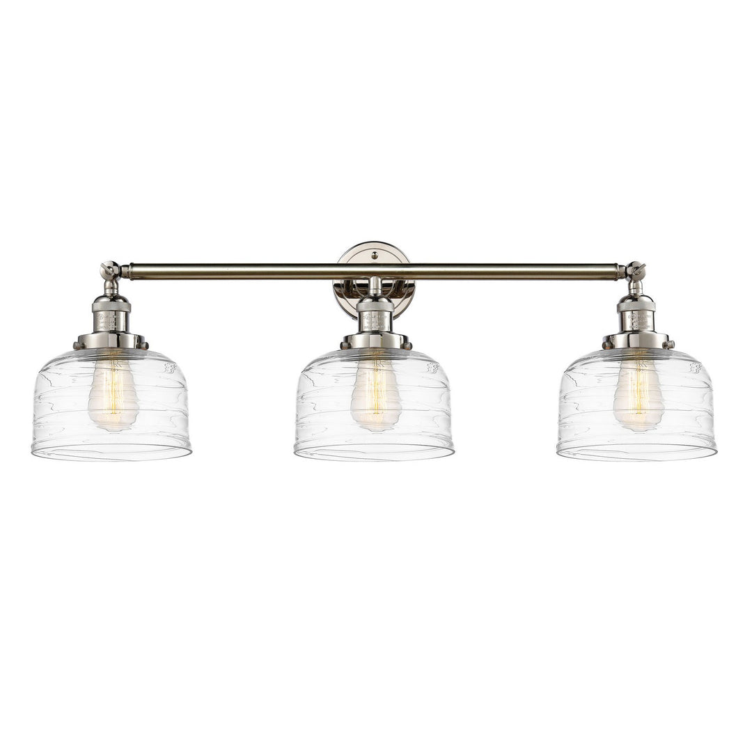 Innovations Franklin Restoration 205-PN-G713 Bath Vanity Light 32 in. wide - Polished Nickel