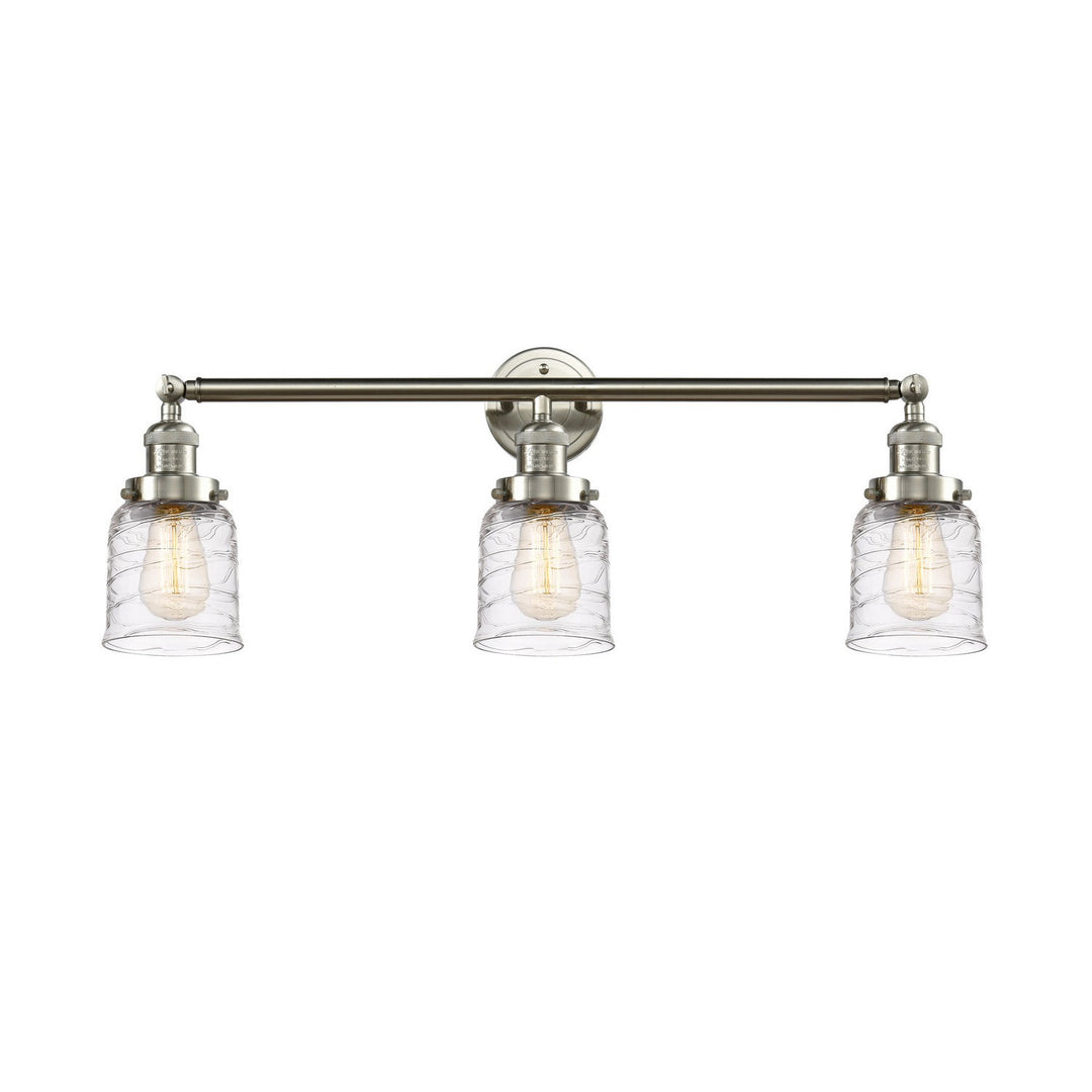 Innovations Franklin Restoration 205-SN-G513 Bath Vanity Light 30 in. wide - Brushed Satin Nickel