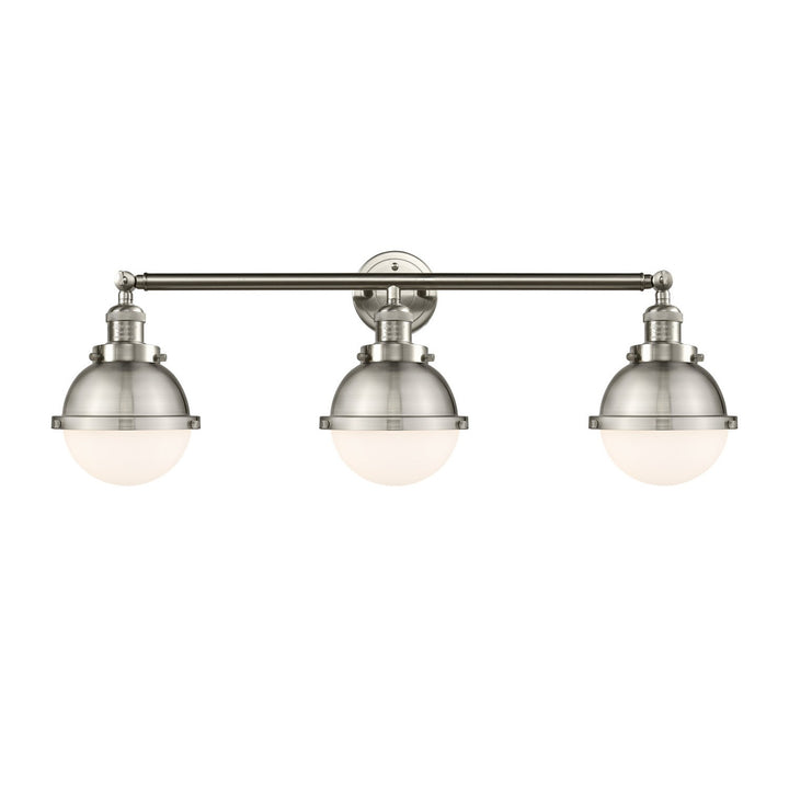 Innovations Franklin Restoration 205-SN-HFS-61-SN Bath Vanity Light 34 in. wide - Brushed Satin Nickel