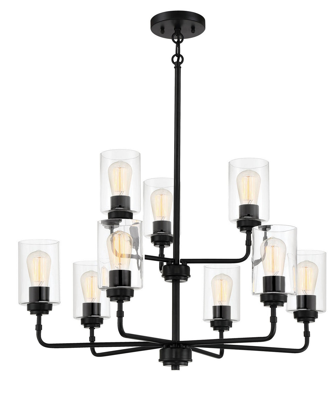 Craftmade Stowe 56029-FB Chandelier Light - Flat Black