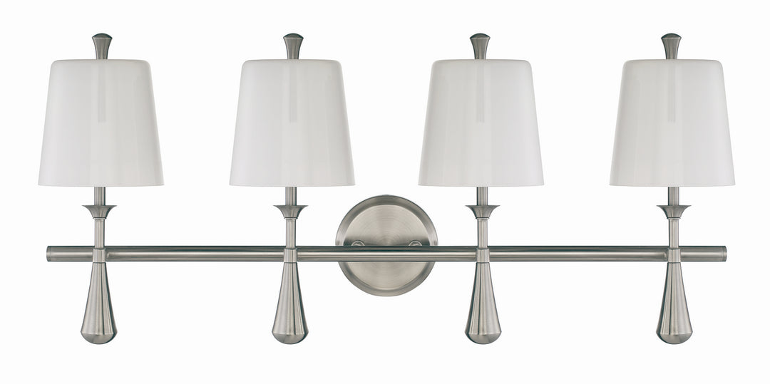 Craftmade Palmer 57404-BNK Bath Vanity Light 32 in. wide - Brushed Polished Nickel