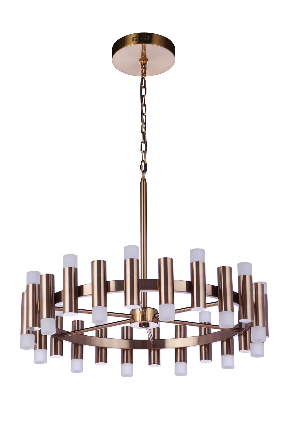 Craftmade Simple Lux 57524-SB-LED Chandelier Light - Satin Brass
