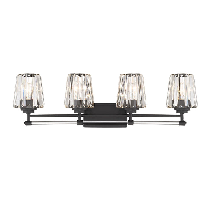 Savoy House Garnet 8-6001-4-BK Bath Vanity Light 32 in. wide - Matte Black
