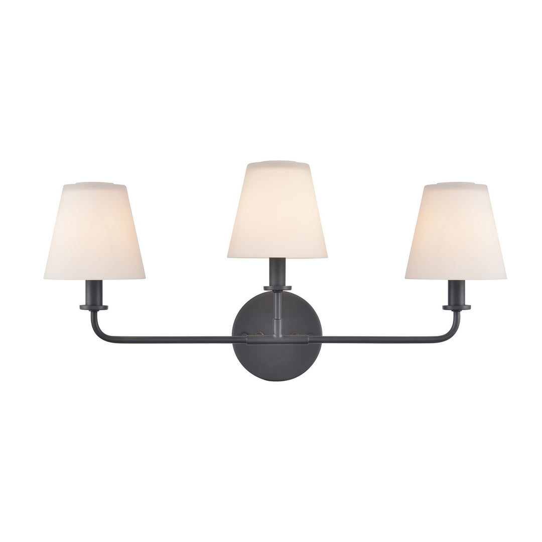 Elk Hoyle 89782/3 Bath Vanity Light 24 in. wide - Matte Black