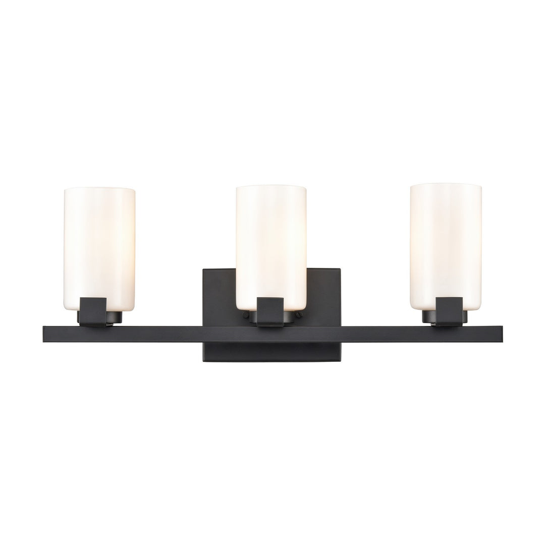 Elk Dressler EC89904/3 Bath Vanity Light 22 in. wide - Matte Black