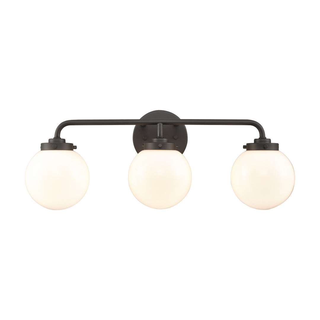 Elk Fairbanks EC89964/3 Bath Vanity Light 24 in. wide - Matte Black