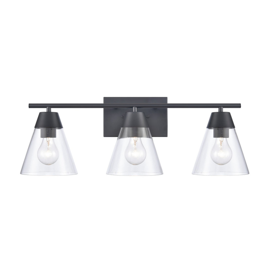 Elk Vivica EC90004/3 Bath Vanity Light 24 in. wide - Matte Black