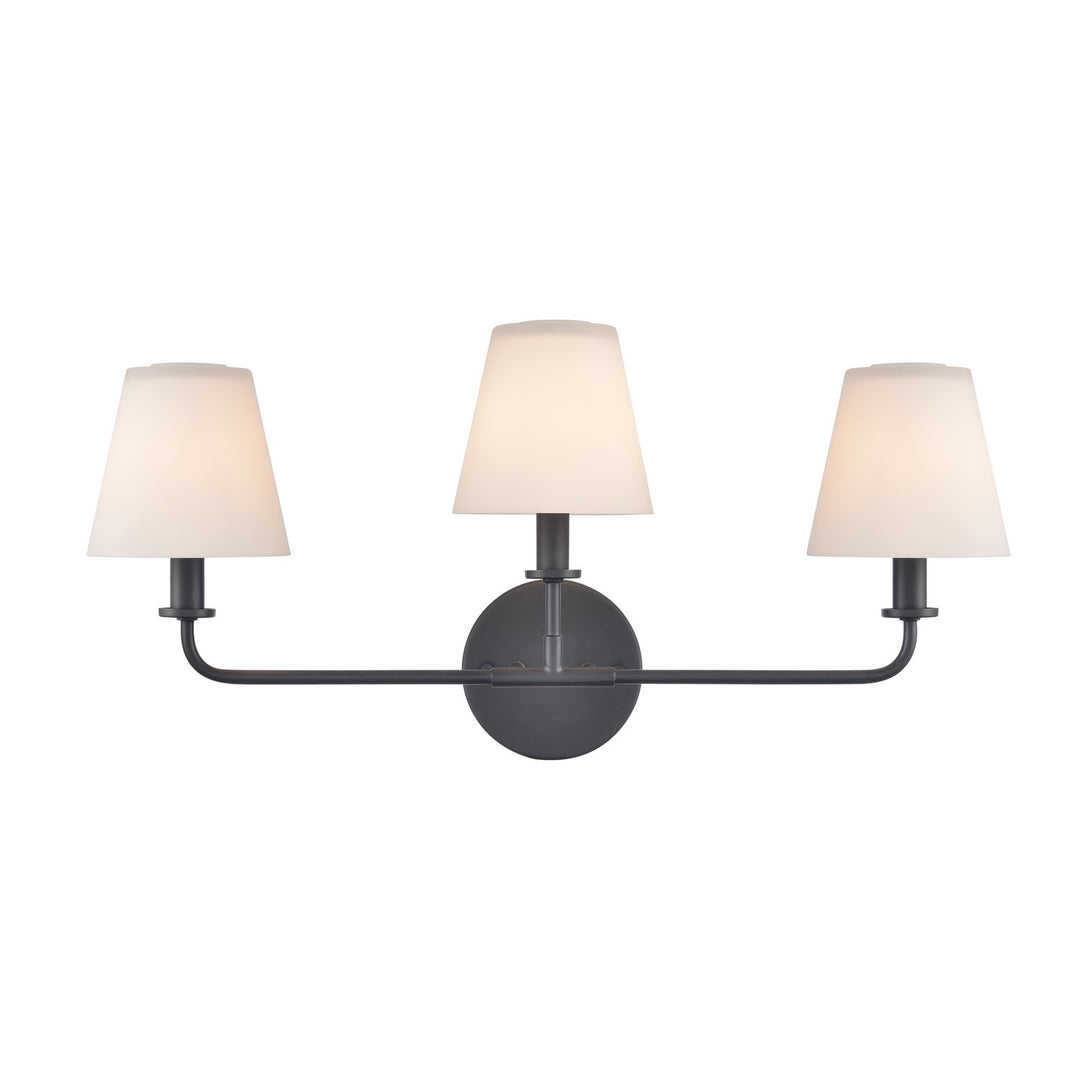 Elk Minerva EC90034/3 Bath Vanity Light 24 in. wide - Matte Black