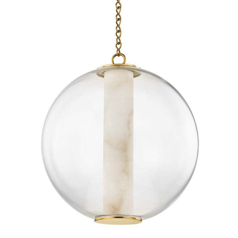 Corbett Pietra 432-20-VB Pendant Light - Vintage Brass