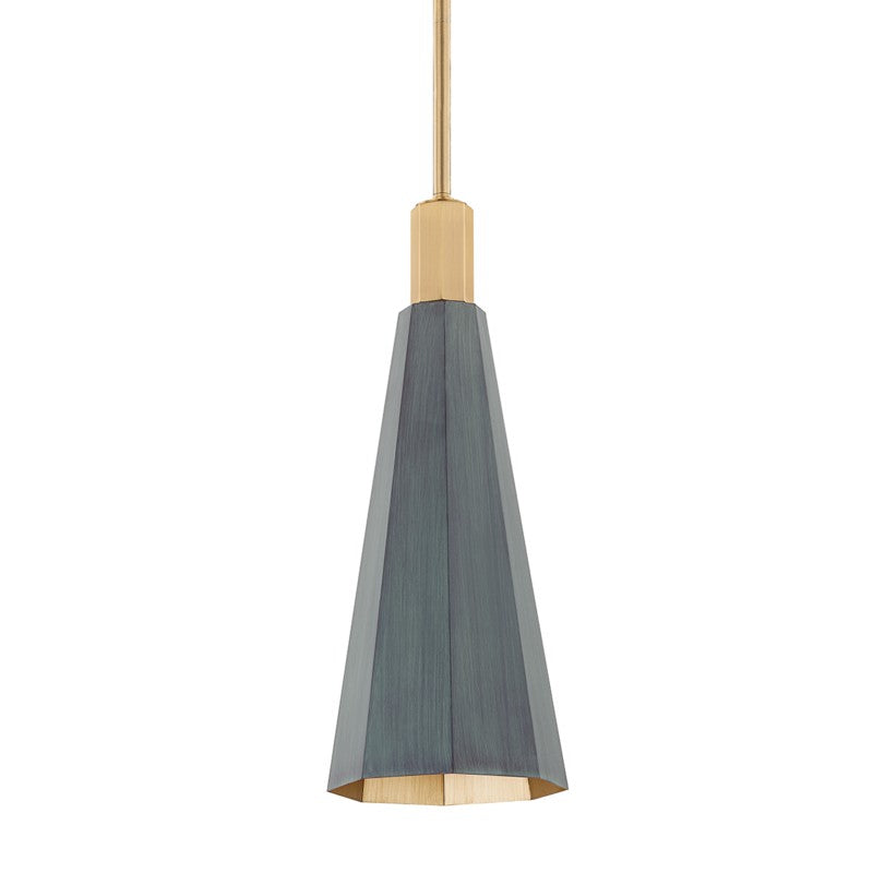 Troy Huntley F8308-PBR/VER Pendant Light - Patina Brass
