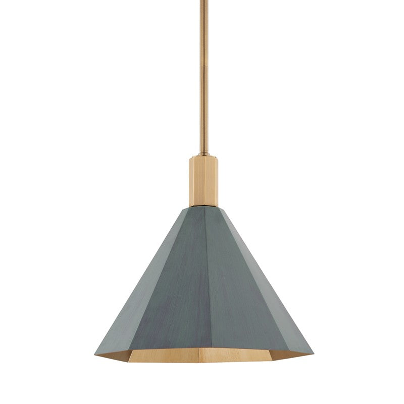 Troy Huntley F8315-PBR/VER Pendant Light - Patina Brass