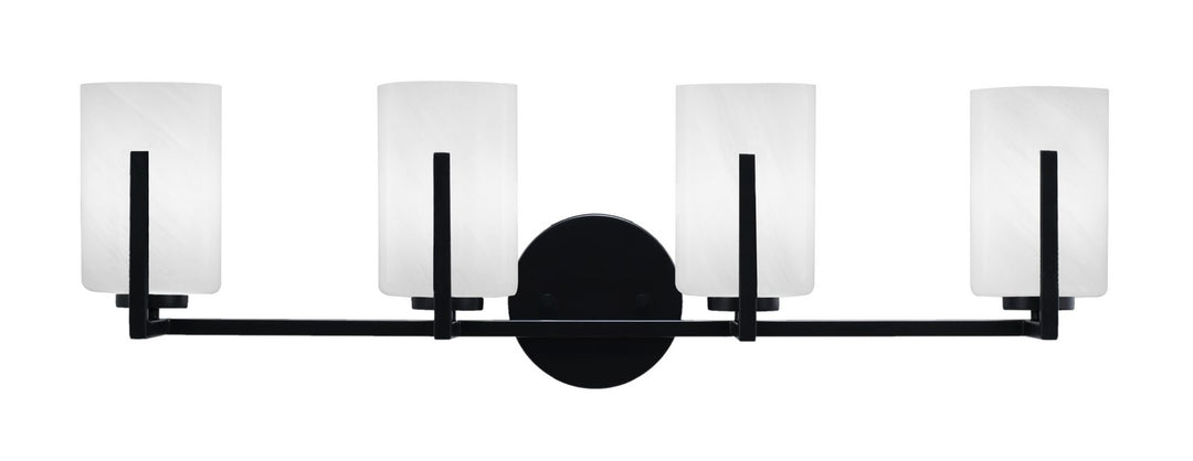 Toltec Atlas 4514-MB-3001 Bath Vanity Light 29 in. wide - Matte Black