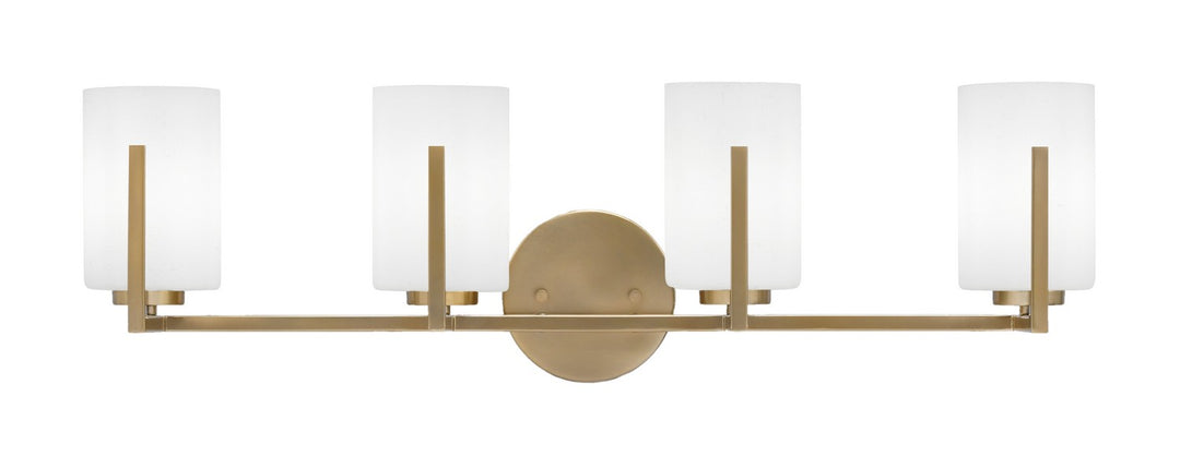 Toltec Atlas 4514-NAB-310 Bath Vanity Light 29 in. wide - New Age Brass