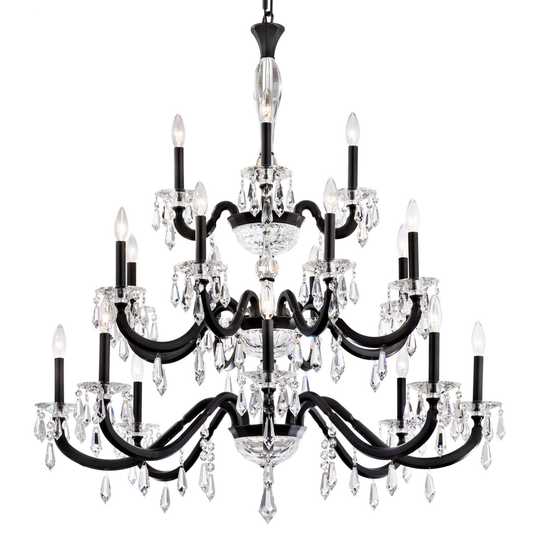 Schonbek Napoli S7620N-51R Chandelier Light - Black