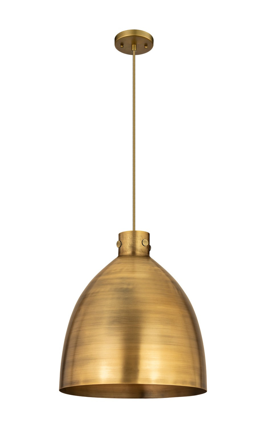 Innovations Downtown Urban 410-1PL-BB-M412-18BB Pendant Light - Brushed Brass