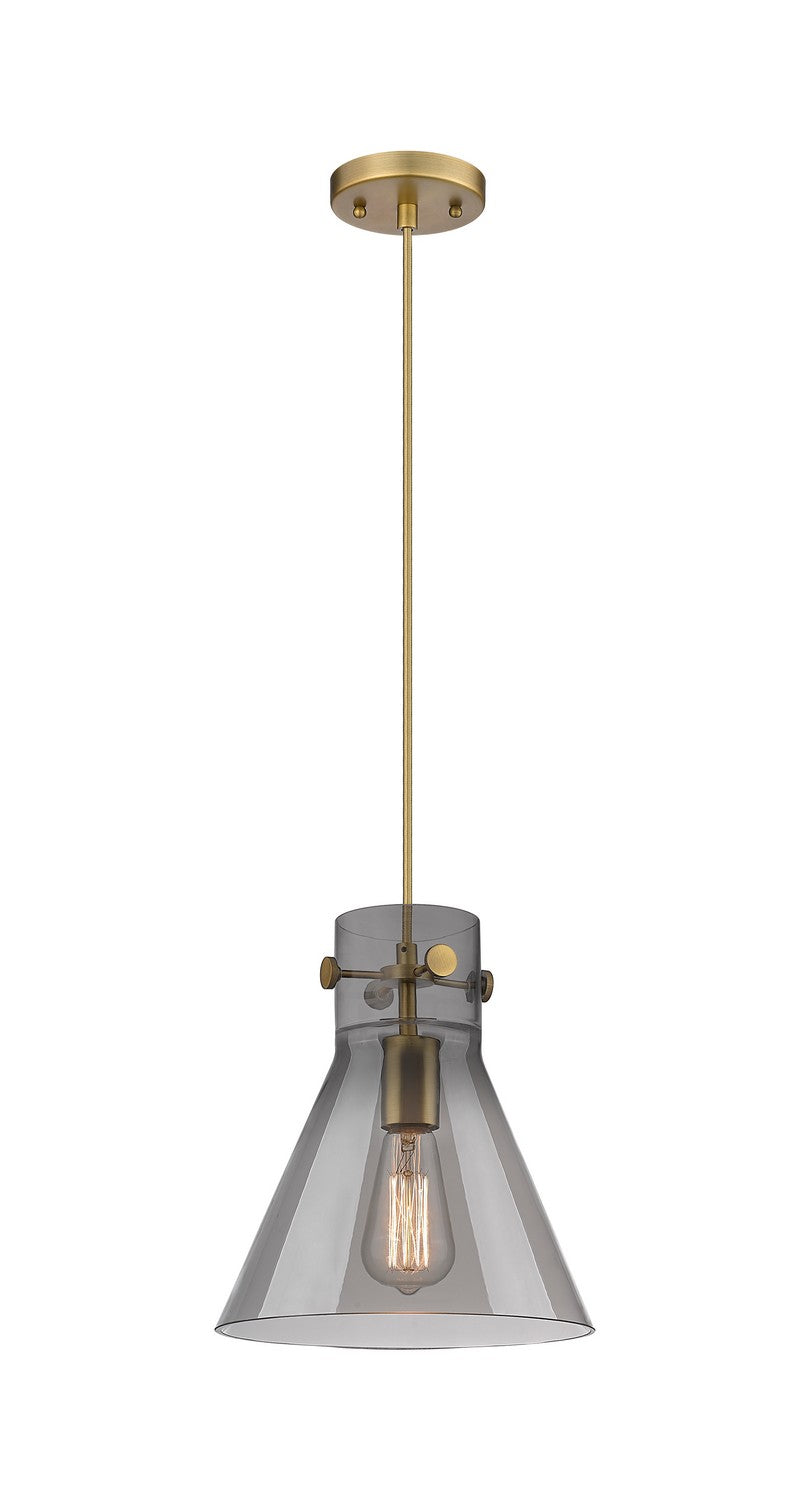 Innovations Downtown Urban 410-1PM-BB-G411-10SM Pendant Light - Brushed Brass