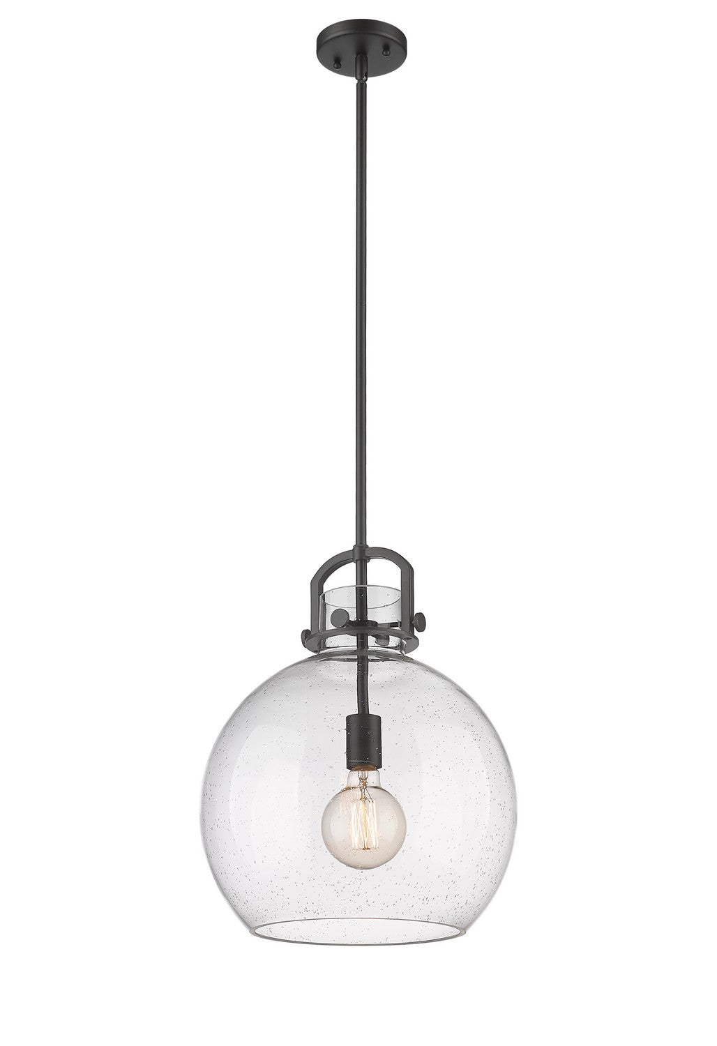 Innovations Downtown Urban 410-1SL-BK-G410-14SDY Pendant Light - Matte Black