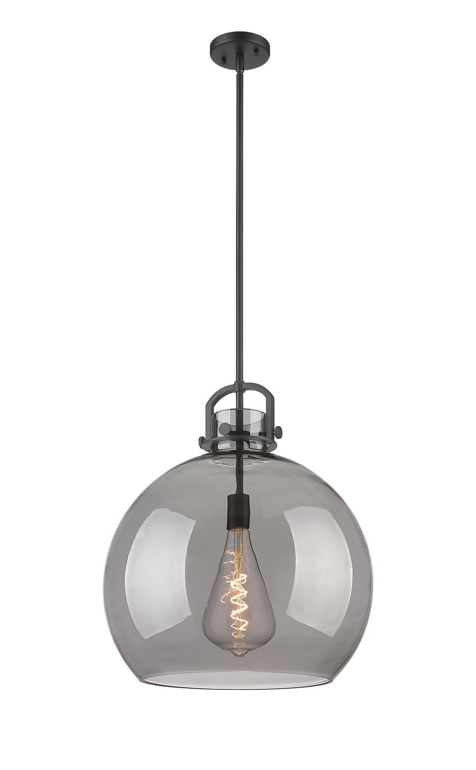 Innovations Downtown Urban 410-1SL-BK-G410-18SM Pendant Light - Matte Black