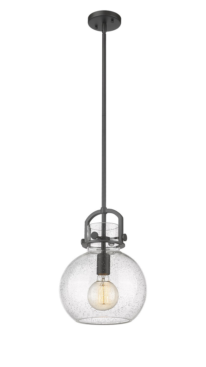 Innovations Downtown Urban 410-1SM-BK-G410-10SDY Pendant Light - Matte Black