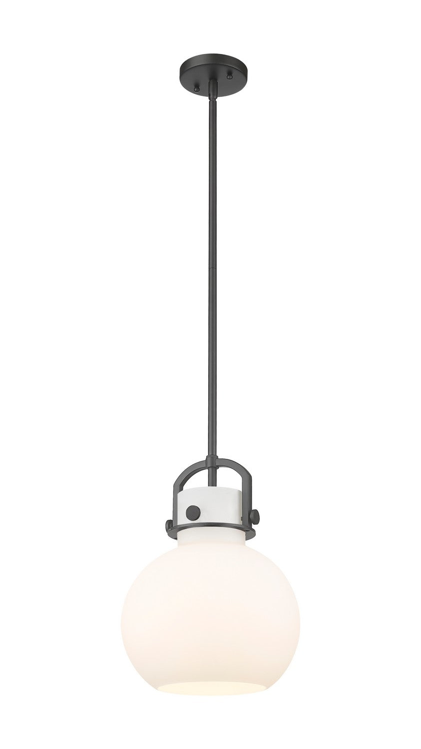 Innovations Downtown Urban 410-1SM-BK-G410-10WH Pendant Light - Matte Black