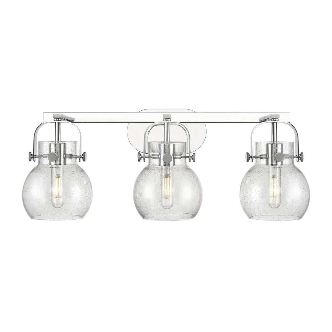 Innovations Downtown Urban 423-3W-PC-G410-6SDY Bath Vanity Light 27 in. wide - Polished Chrome